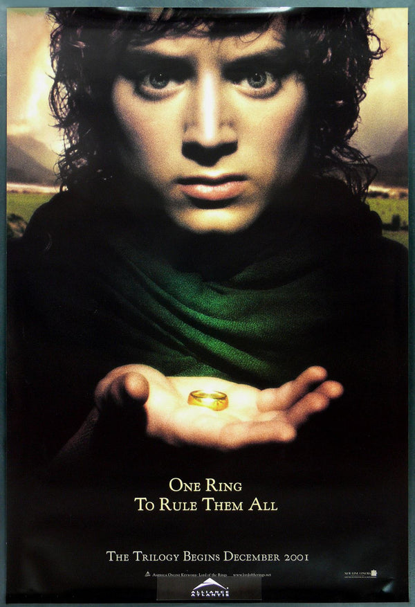 Original The Lord of the Rings: The Fellowship of the Ring movie poster