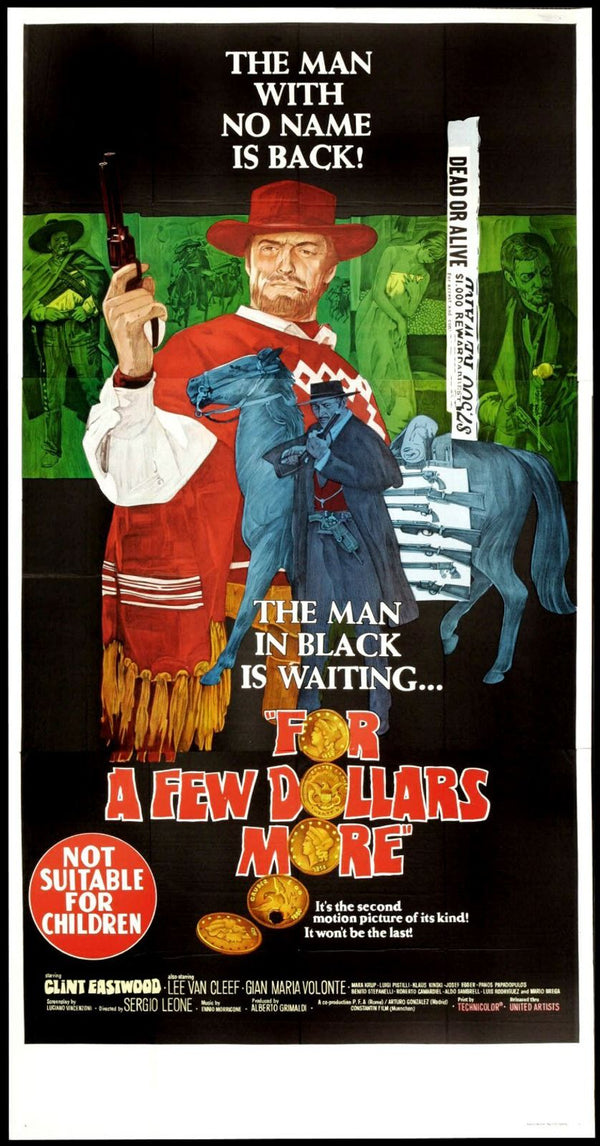 Original For a Few Dollars More movie poster