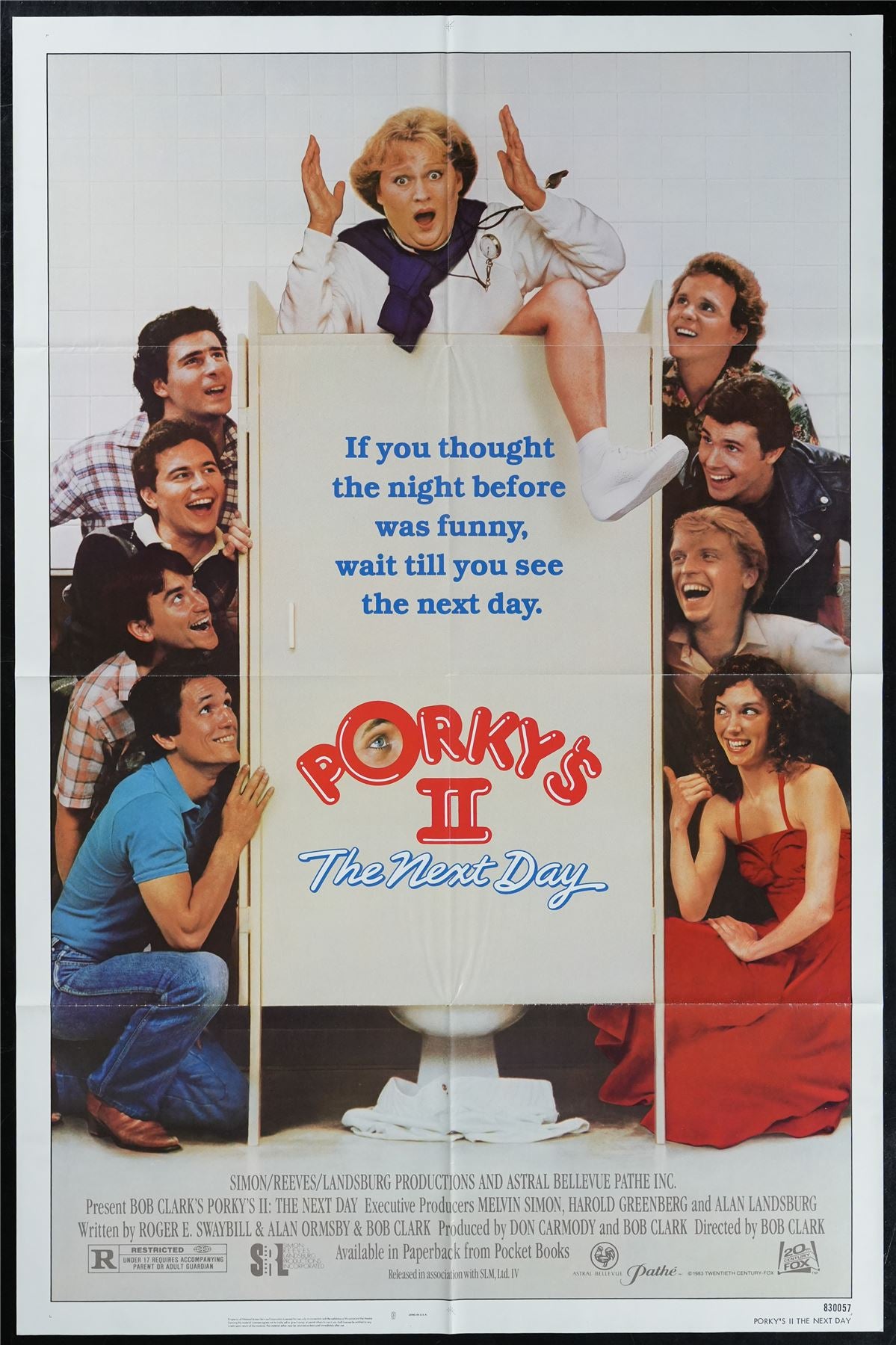 Original Porky's II: The Next Day movie poster