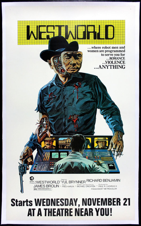 Original Westworld movie poster