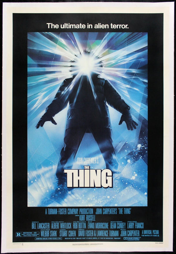 Original The Thing movie poster