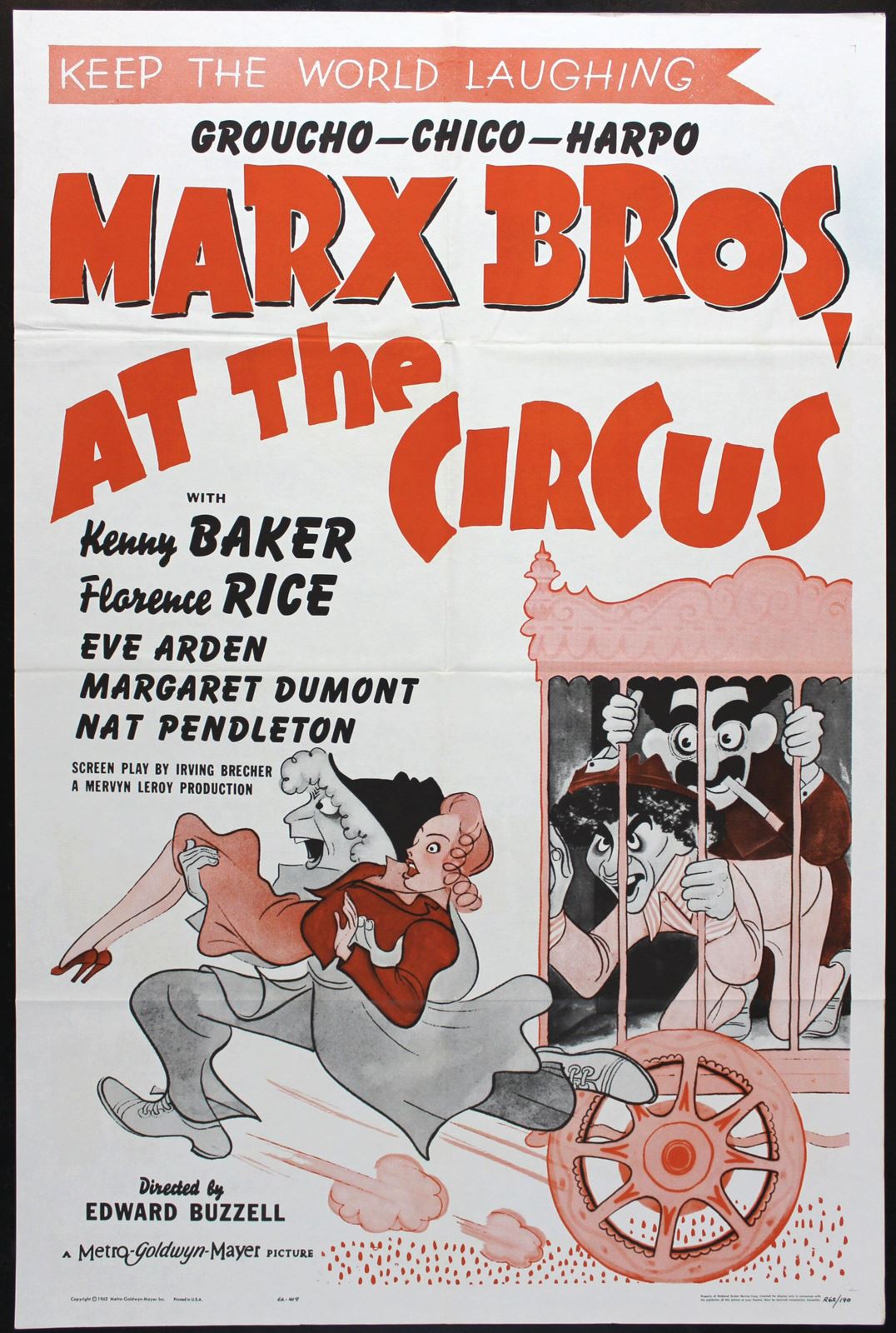 Original At the Circus movie poster