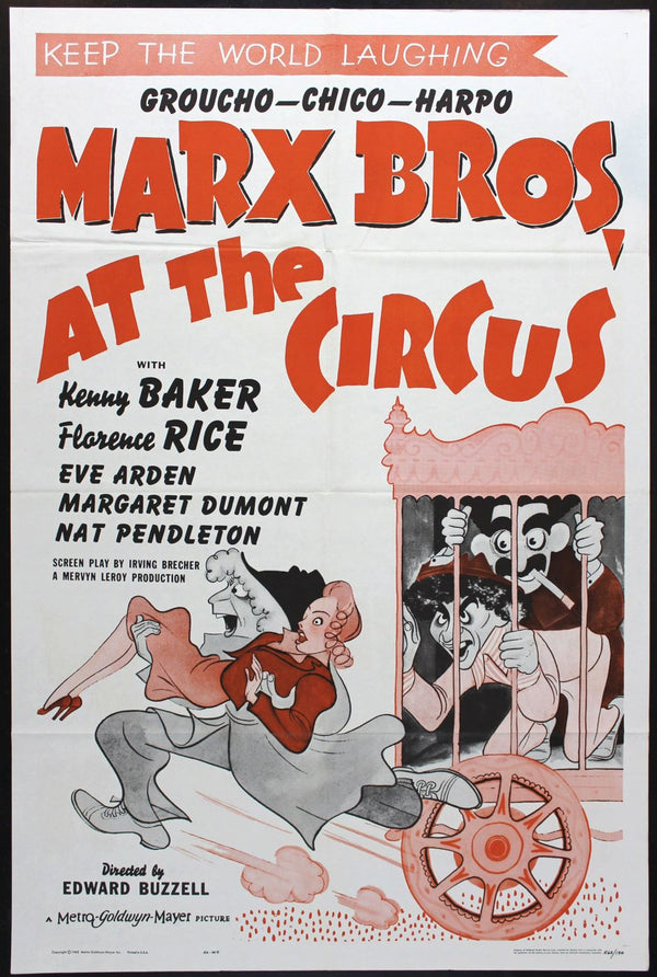 Original At the Circus movie poster