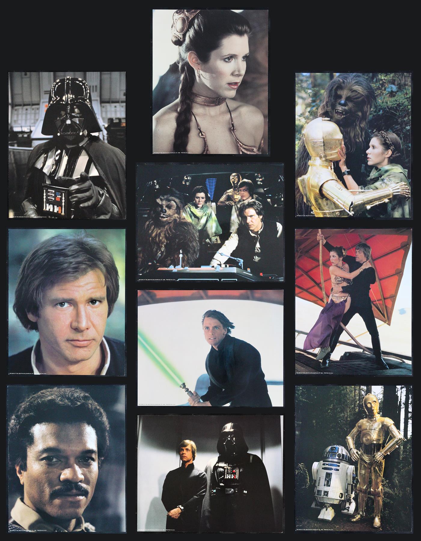 Original Star Wars: Return of the Jedi movie poster