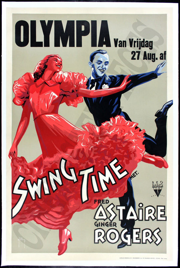 Original Swing Time movie poster