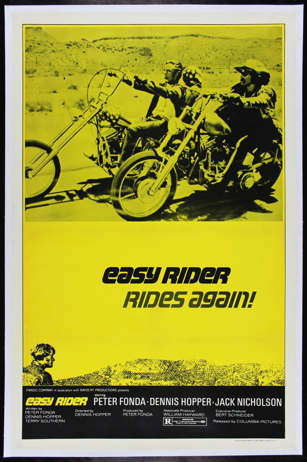 Original Easy Rider movie poster