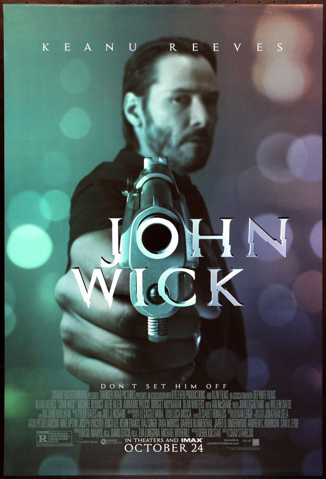 Original John Wick movie poster