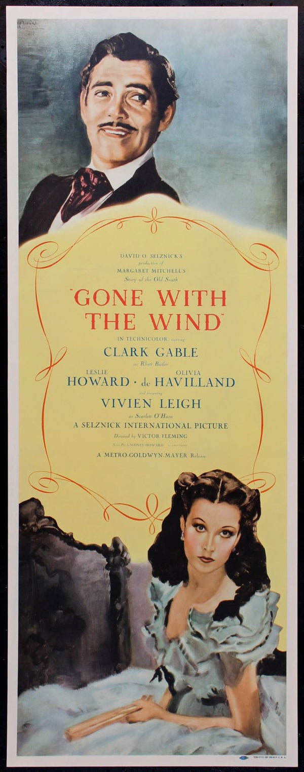 Original Gone with the Wind movie poster