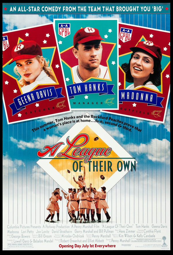 Original A League of Their Own movie poster