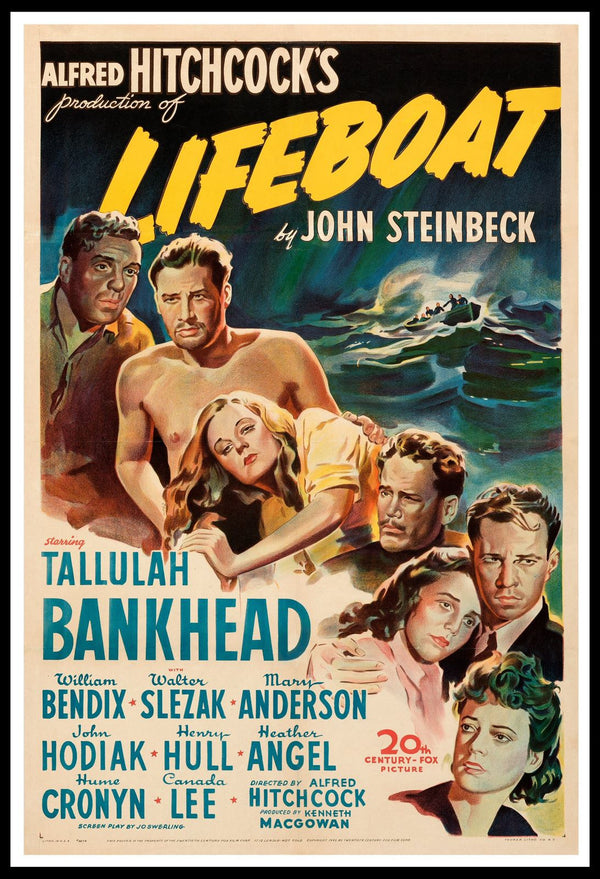 Original Lifeboat movie poster