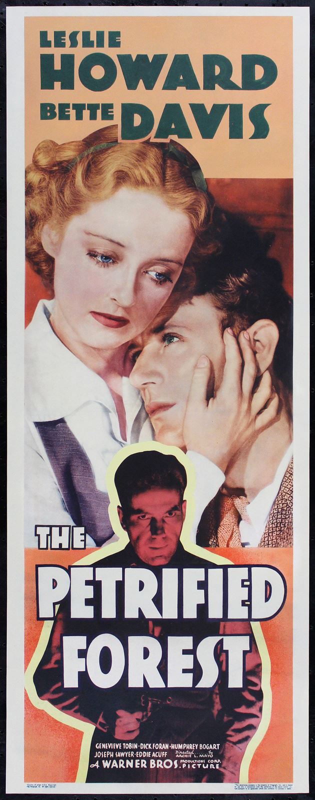 Original The Petrified Forest movie poster