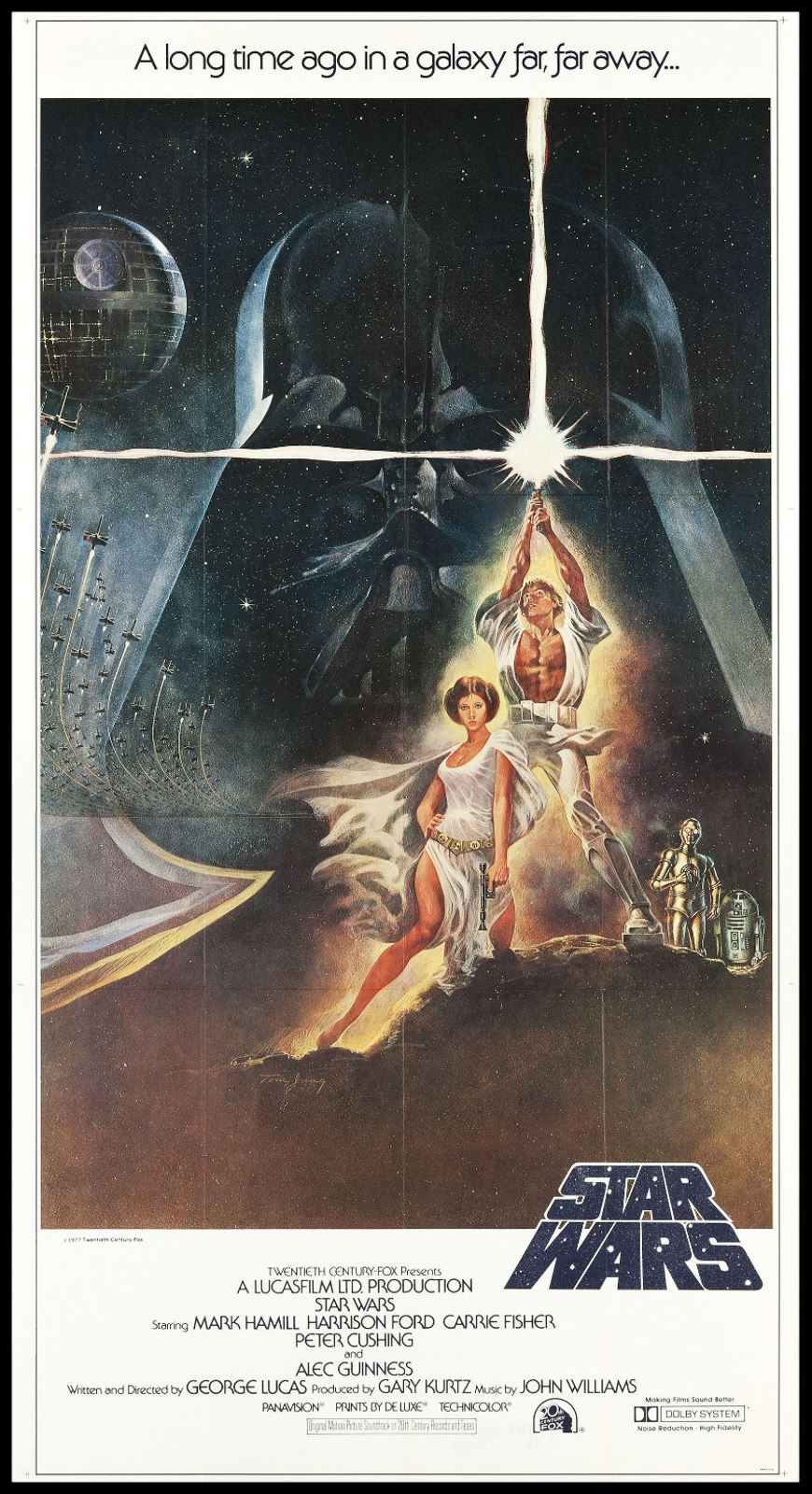Original Star Wars movie poster