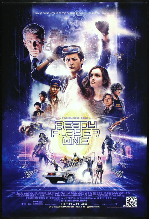Original Ready Player One movie poster