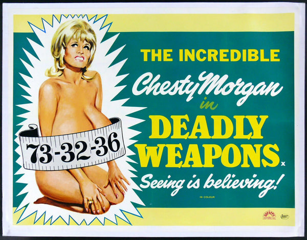 Original Deadly Weapons movie poster
