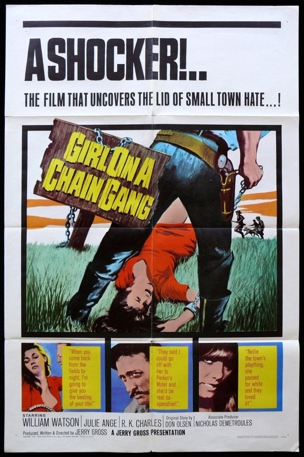 Original Girl on a Chain Gang movie poster