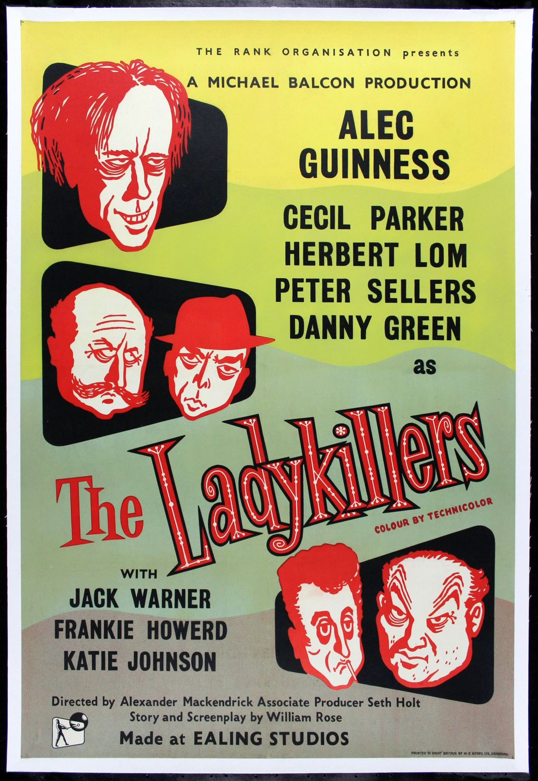 Original The Ladykillers movie poster