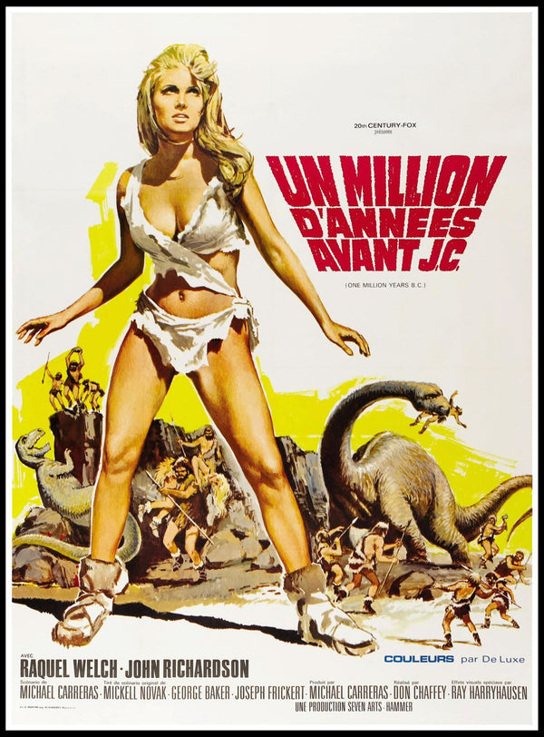 Original One Million Years B.C. movie poster