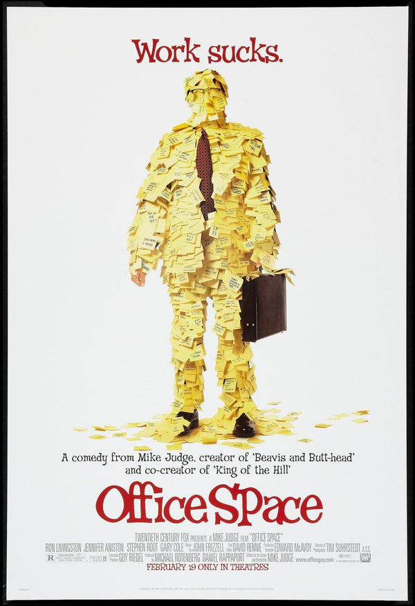 Original Office Space movie poster