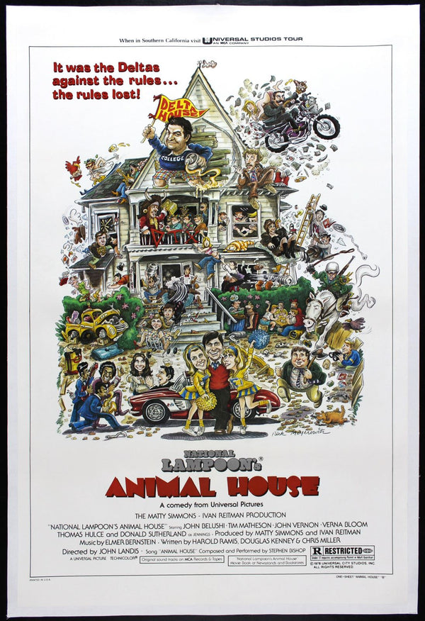 Original Animal House movie poster