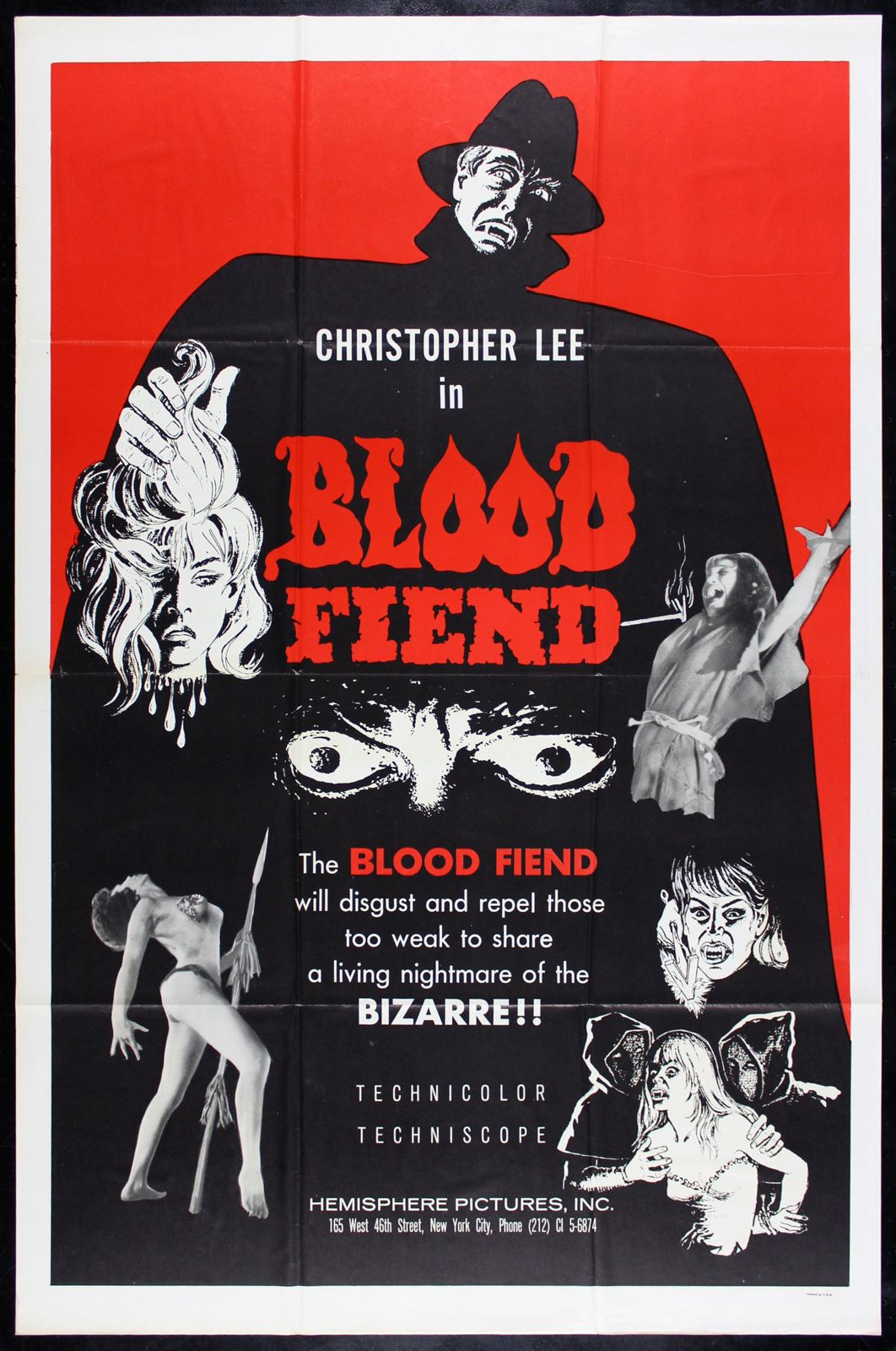 Original Theatre of Death movie poster