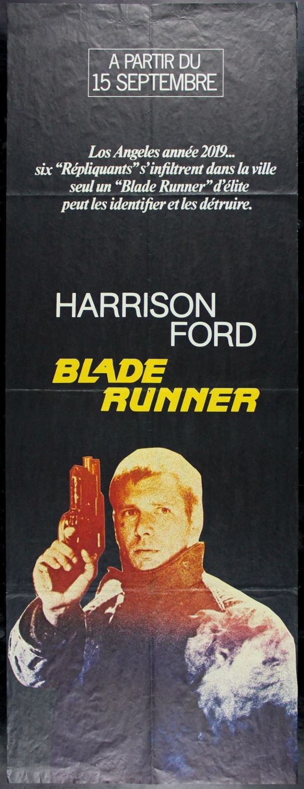 Original Blade Runner movie poster