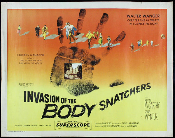 Original Invasion of the Body Snatchers movie poster