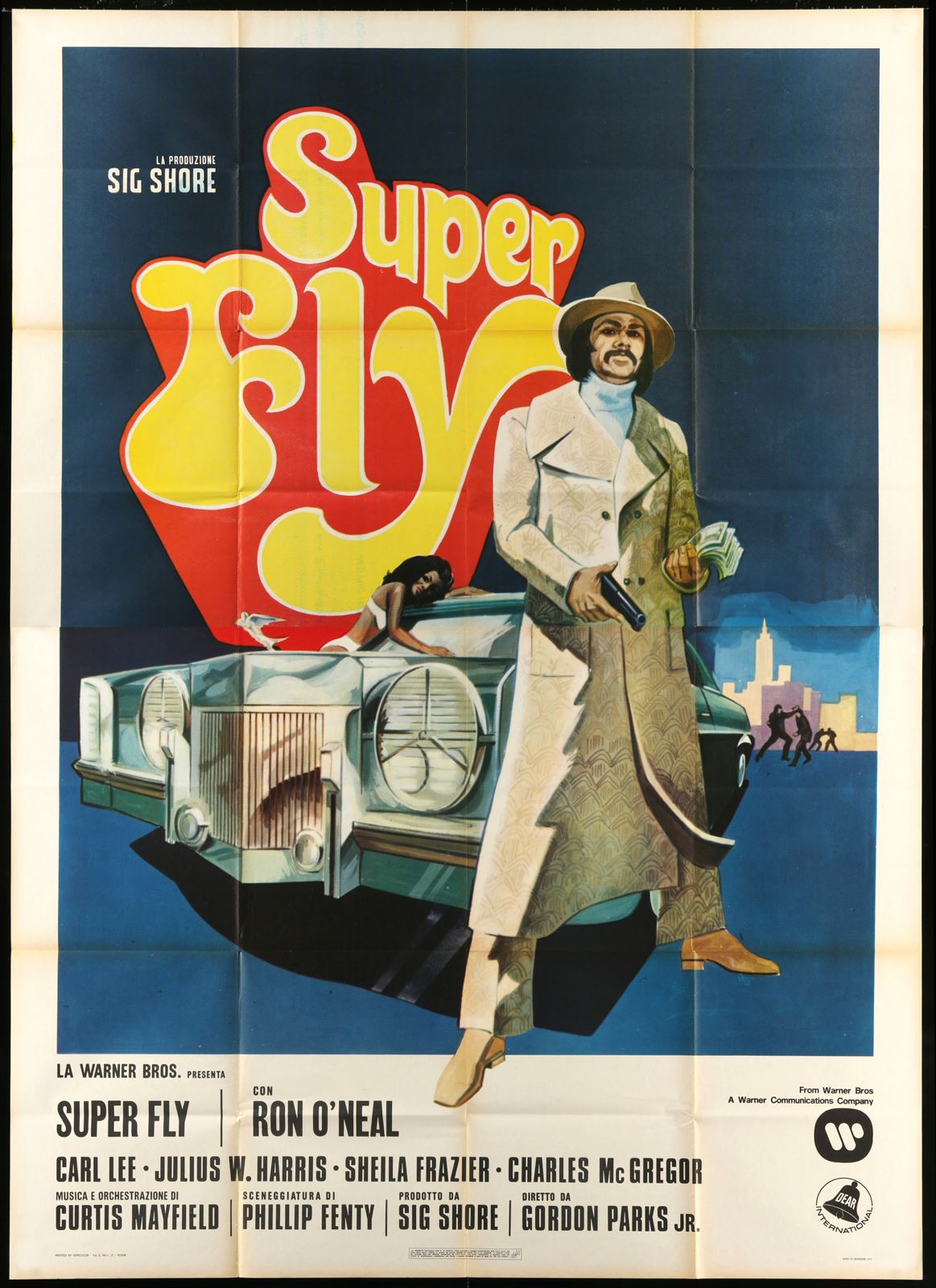 Original Super Fly movie poster