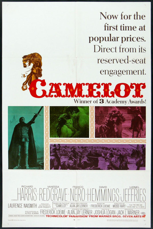 Original Camelot movie poster