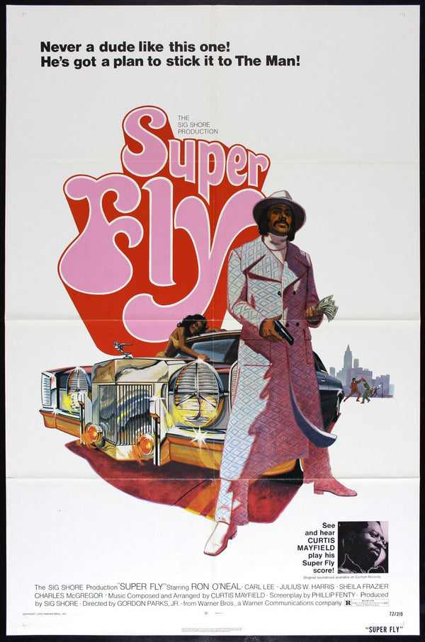 Original Super Fly movie poster