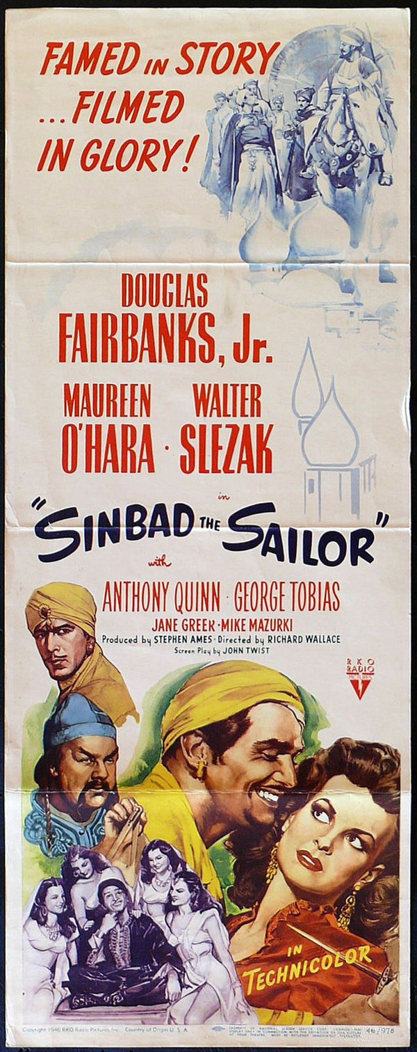 Original Sinbad the Sailor movie poster