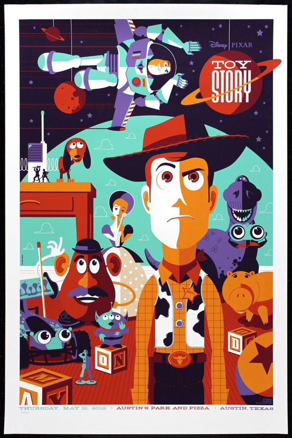 Original Toy Story movie poster