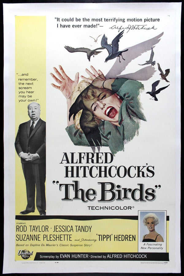 Original The Birds movie poster