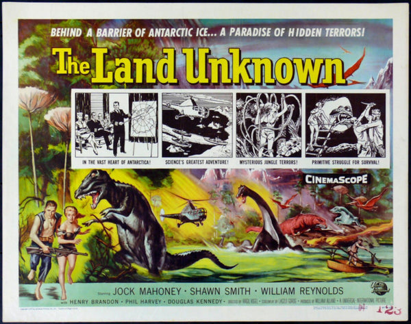 Original The Land Unknown movie poster