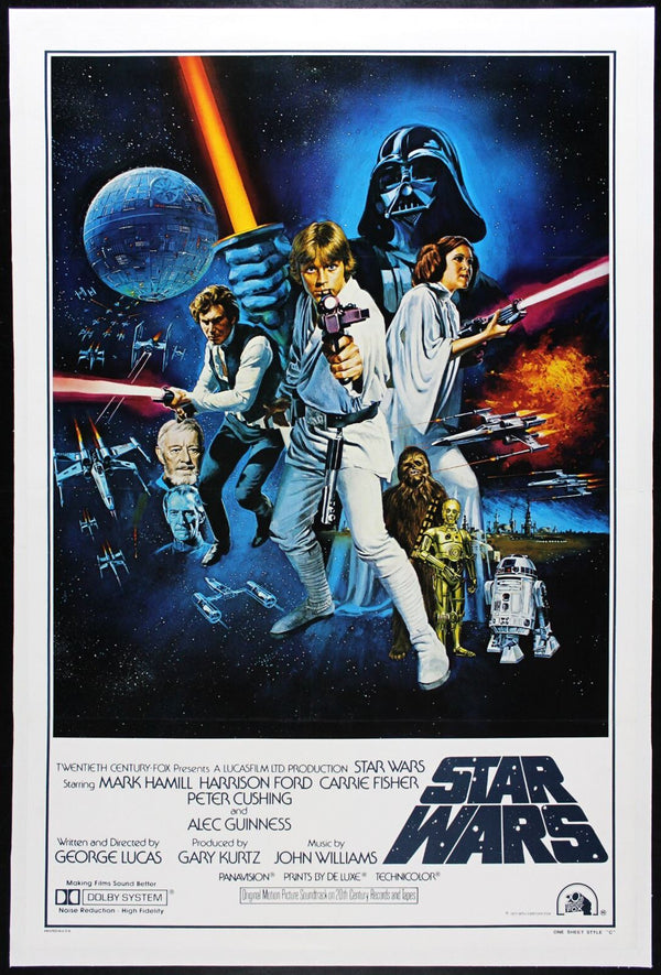 Original Star Wars movie poster