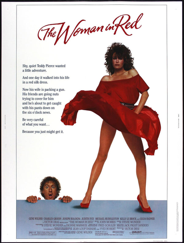 Original The Woman in Red movie poster