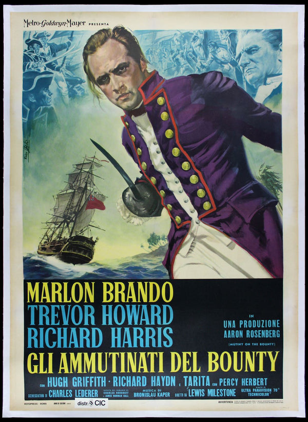 Original Mutiny on the Bounty movie poster
