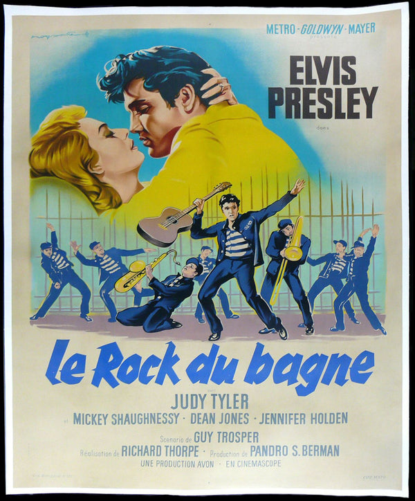 Original Jailhouse Rock movie poster
