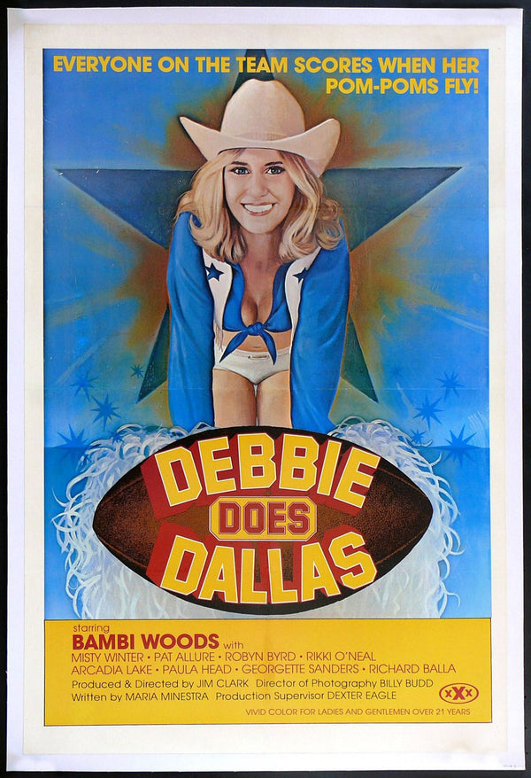 Original Debbie Does Dallas movie poster
