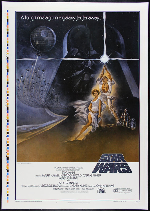 Original Star Wars movie poster
