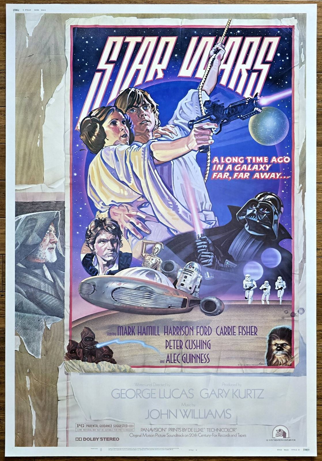 Original Star Wars movie poster