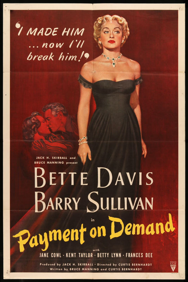 Original Payment on Demand movie poster
