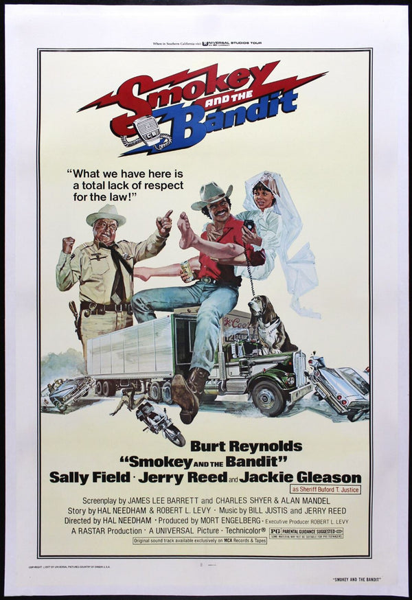 Original Smokey and the Bandit movie poster