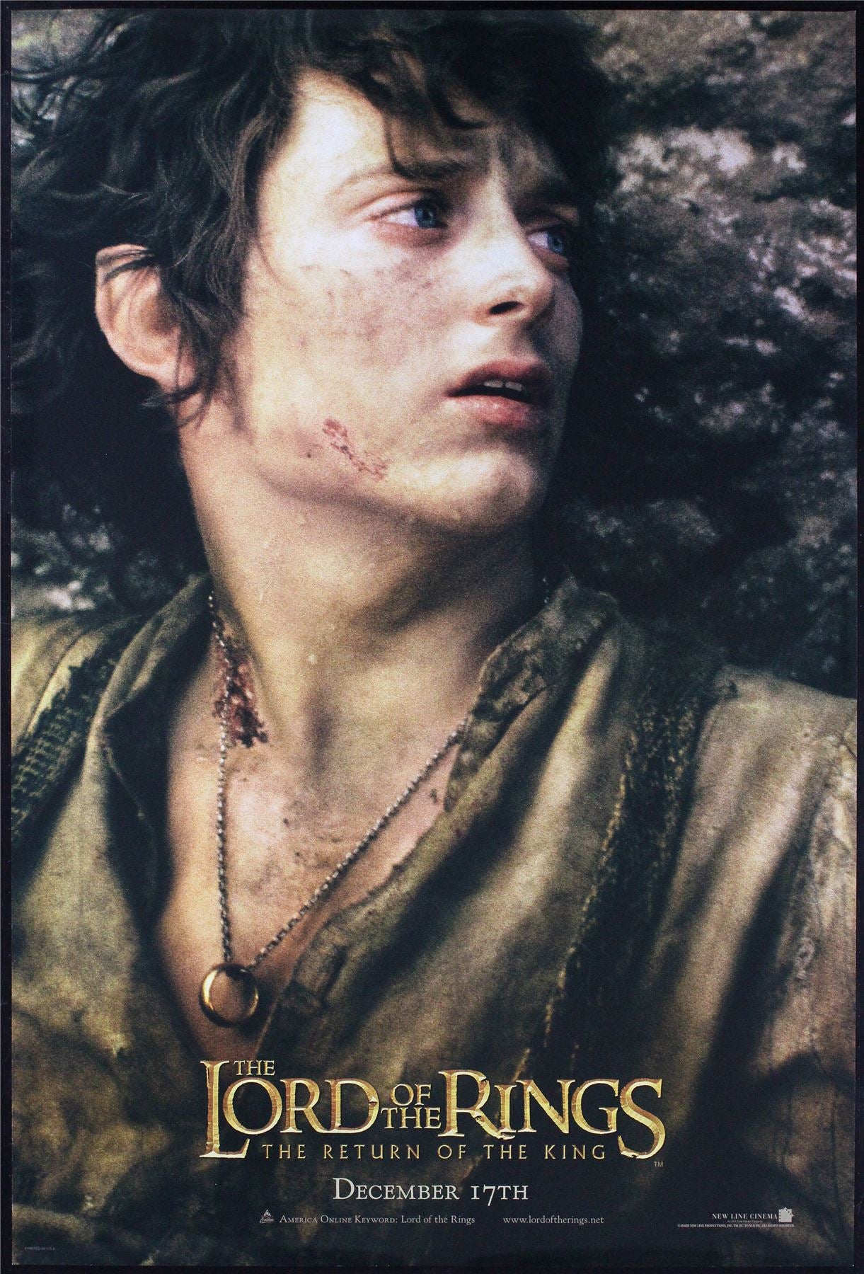 Original Lord of the Rings: Return of the King movie poster