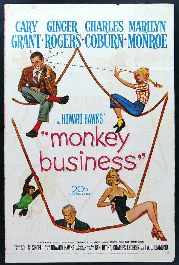Original Monkey Business movie poster