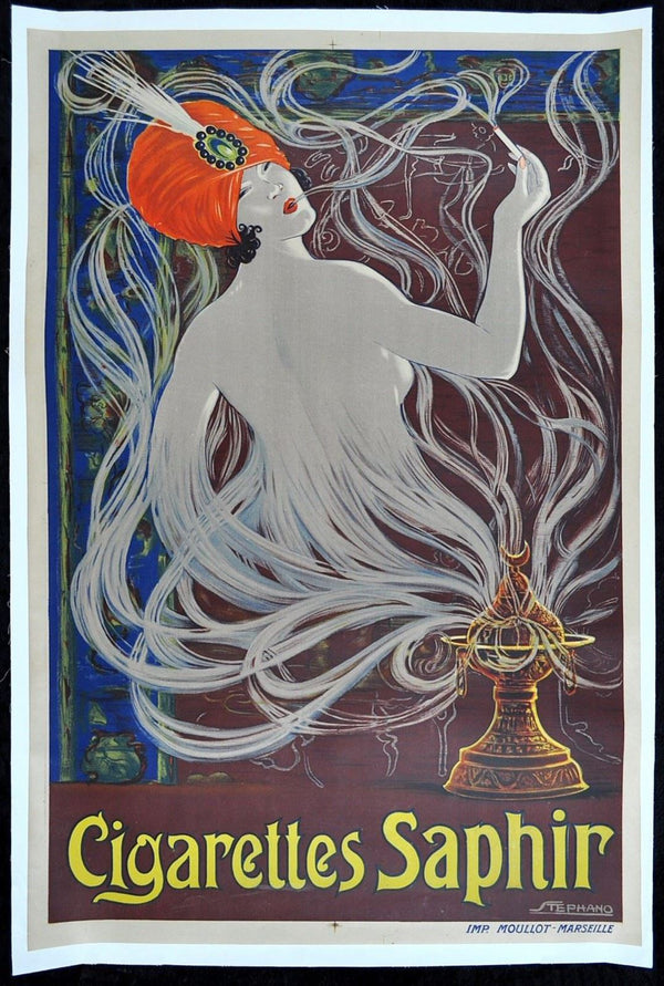 Original CIGARETTES SAPHIR movie poster