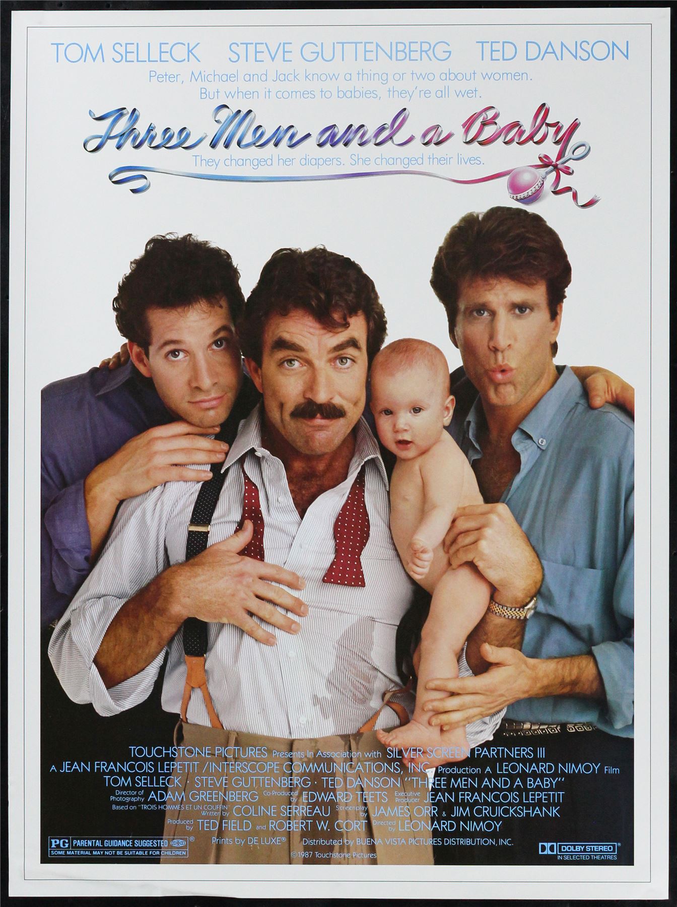 Original Three Men and a Baby movie poster