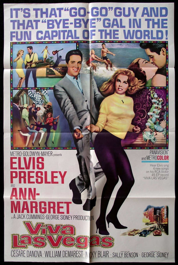 Original Viva Las Vegas movie poster