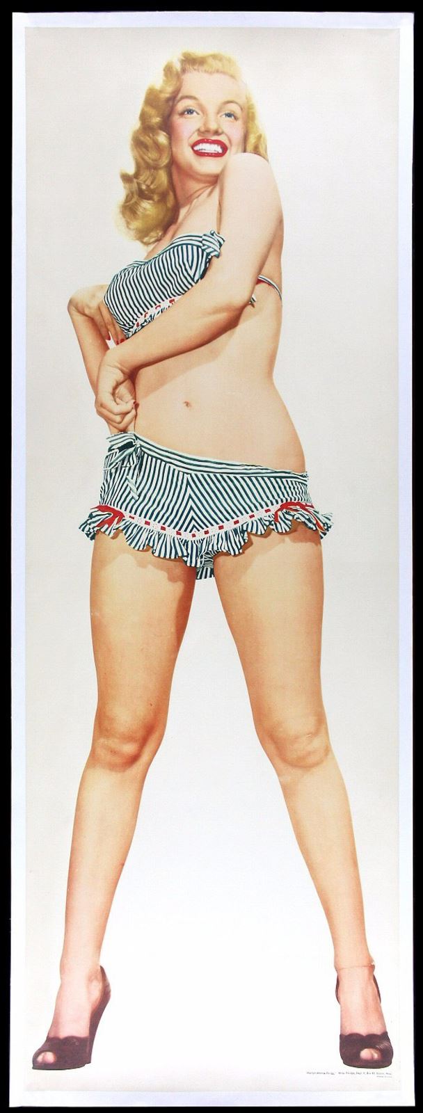Original MARILYN MONROE * CineMasterpieces ORIGINAL 1953 PIN UP PIN-UP BOMBSHELL POSTER movie poster