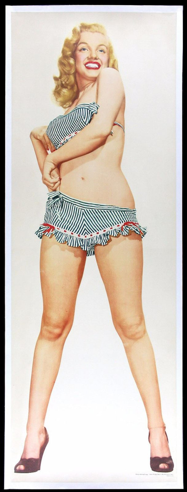 Original MARILYN MONROE * CineMasterpieces ORIGINAL 1953 PIN UP PIN-UP BOMBSHELL POSTER movie poster