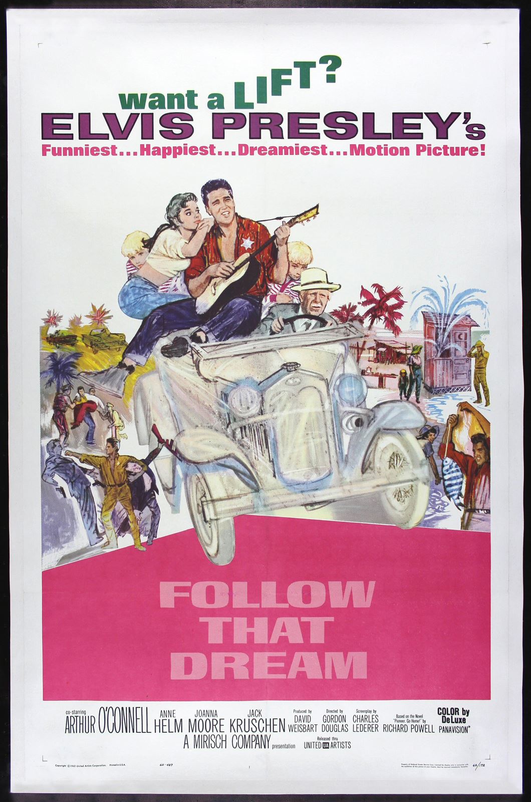 Original Follow That Dream movie poster